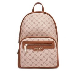 Plecak Nine West. Brązowe plecaki Nine West, bez wzorów. Za 249.99 zł.