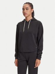 Guess Bluza V5YQ04 KBSL2 Czarny Regular Fit. Czarne bluzy Guess, m, z aplikacjami, z syntetyku, bez kaptura. Za 369.99 zł.