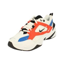 Buty Sportowe Damskie Nike W M2k Tekno. Białe obuwie sportowe Nike, bez zapięcia, do biegania. Za 325.60 zł.
