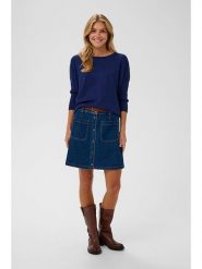 SAINT TROPEZ Sweter w kolorze granatowym rozmiar: XL. Niebieskie swetry Saint Tropez, xl, bez wzorów, bez ramiączek. Za 104.99 zł.