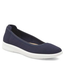 Baleriny Clara Barson. Niebieskie baleriny Clara Barson, bez wzorów, bez obcasa. Za 79.99 zł.