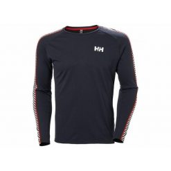 Bluza Helly Hansen lifa active stripe crew. Niebieskie bluzy Helly Hansen, s, bez wzorów, bez kaptura. Za 189.00 zł.