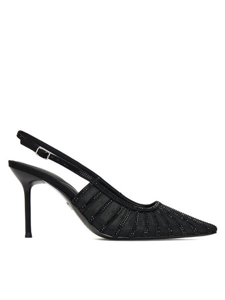 Aldo Szpilki Eluse 14115130 Czarny. Czarne szpilki Aldo, bez wzorów, z materiału, bez obcasa, na szpilce, bez zapięcia. Za 329.99 zł.