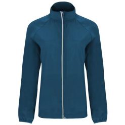 Wiatrówka Damska Glasgow Packaway Slim. Niebieskie kurtki sportowe ROLY, xl, bez wzorów, bez kaptura, trekkingowe. Za 119.99 zł.