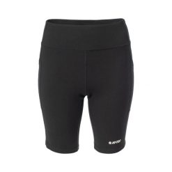 Legginsy 1/2 damskie Hi-Tec Hanki. Czarne legginsy Hi-tec, l, bez wzorów, z elastanu, do biegania. Za 86.84 zł.