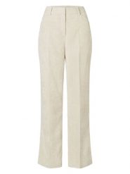 More & More Spodnie sztruksowe w kolorze kremowym rozmiar: 40. Brązowe spodnie materiałowe More & More, na co dzień, bez wzorów, z materiału. Za 126.99 zł.