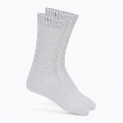 Skarpety damskie JOYINME Ground Yourself. Szare skarpety Joy in me, bez wzorów, z bawełny. Za 39.99 zł.