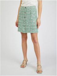 Orsay Spódnica w kolorze zielono-biało-czarnym rozmiar: 36. Białe spódnice Orsay, bez wzorów, mini. Za 78.99 zł.