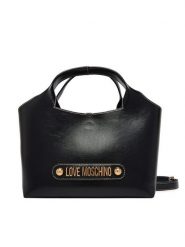 LOVE MOSCHINO Torebka JC4130PP1OLH0000 Czarny. Czarne torebki klasyczne Love Moschino, bez wzorów, ze skóry, bez dodatków. Za 859.99 zł.