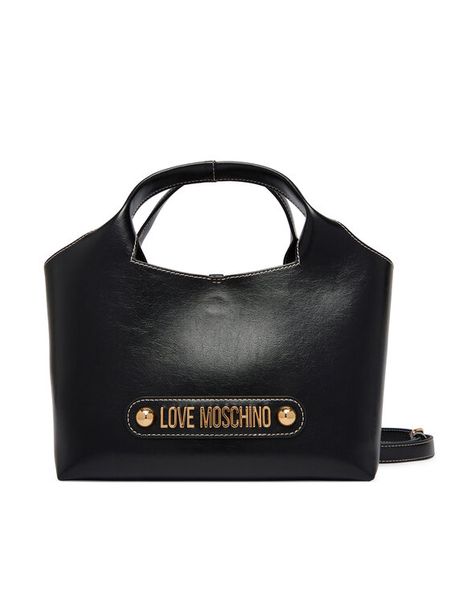 LOVE MOSCHINO Torebka JC4130PP1OLH0000 Czarny. Czarne torebki klasyczne Love Moschino, bez wzorów, ze skóry, bez dodatków. Za 859.99 zł.