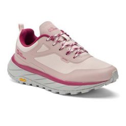 Buty trekkingowe damskie Jack Wolfskin Terrashelter Low. Czerwone trekkingi Jack Wolfskin, trekkingowe. Za 299.99 zł.