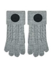 Guess Rękawiczki Damskie AW9960 WOL02 Szary. Szare rękawiczki Guess, z aplikacjami, z dzianiny. Za 169.99 zł.