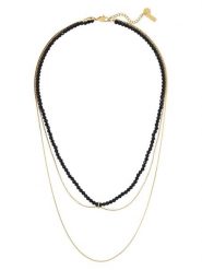 TATUUM Naszyjnik "Olda" z agatami - dł. 43 cm rozmiar: onesize. Czarne naszyjniki Tatuum, z agatem, ze stali. Za 113.63 zł.