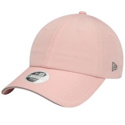 Czapka z daszkiem damska New Era 9FORTY Wmns Ponytail Open Back Cap. Czerwone czapki New Era, bez wzorów, z materiału. Za 212.20 zł.