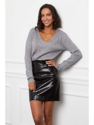 L'armoire de Suzette Sweter w kolorze szarym rozmiar: 34/36. Szare swetry L'armoire de Suzette, l, bez wzorów, z kaszmiru, bez ramiączek. Za 118.01 zł.