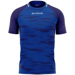 Koszulka Sportowa Givova Pixel Royal Blue XL - Lekka i Oddychająca. Brązowe koszulki sportowe Givova, bez wzorów, bez ramiączek, do piłki nożnej. Za 140.99 zł.
