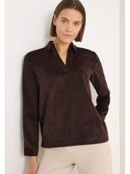 Cecil Bluzka w kolorze brązowym rozmiar: L. Brązowe bluzki Cecil, l, bez wzorów, bez kołnierzyka, bez ramiączek. Za 139.87 zł.