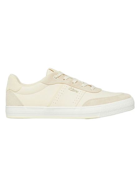 S.Oliver Sneakersy w kolorze kremowym rozmiar: 36. Brązowe trampki S.Oliver, bez wzorów, z materiału, bez zapięcia. Za 134.95 zł.