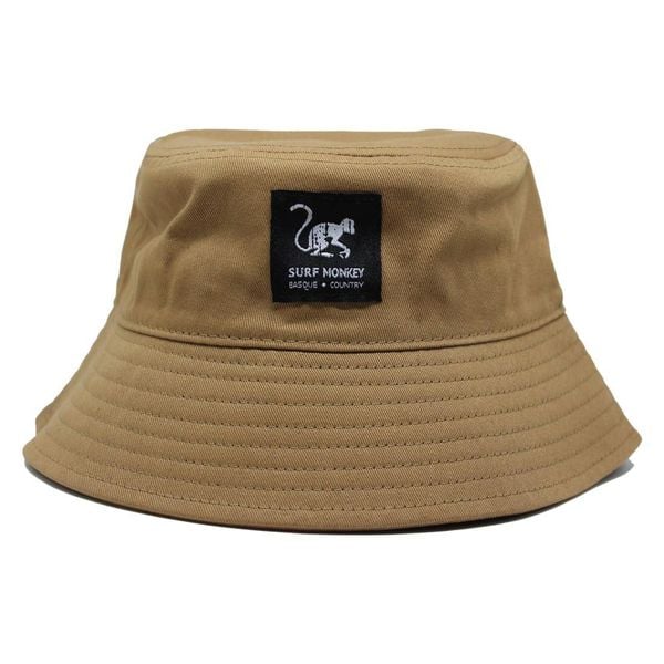 Kapelusz – 100% Bawełna / Dorośli / Bez sznurka (Brązowy). Brązowe kapelusze SURF MONKEY, bez wzorów, z bawełny. Za 159.95 zł.