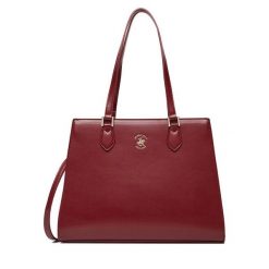Torebka Beverly Hills Polo Club. Czerwone torebki klasyczne Beverly Hills Polo Club, bez wzorów, bez dodatków. Za 199.99 zł.