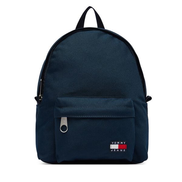 Plecak Tommy Jeans. Niebieskie plecaki Tommy Jeans, bez wzorów, z jeansu. Za 289.99 zł.