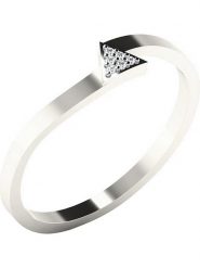 Diamant Vendôme Złoty pierścionek z diamentami rozmiar: 49. Szare pierścionki Diamant Vendöme, z diamentem, złote. Za 752.99 zł.