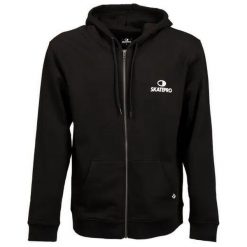 Odzież Bluza sportowa unisex SkatePro Zip Bluza z kapturem - S - Czarny. Biała bluzy SKATEPRO, na zimę, s, bez wzorów, z bawełny, z kapturem. Za 174.99 zł.