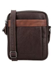 HIDE & STITCHES Skórzana torebka "Donau" w kolorze brązowym - 16 x 20 x 6 cm rozmiar: onesize. Brązowe torby na ramię HIDE & STITCHES, bez wzorów, z materiału, na ramię, bez dodatków. Za 208.99 zł.