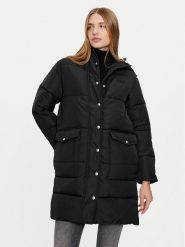 Lee Płaszcz zimowy 112355161 Czarny Relaxed Fit. Czarne płaszcze Lee, na zimę, xl, bez wzorów, z syntetyku, bez kaptura. Za 369.00 zł.