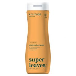 Attitude SUPER LEAVES, Szampon do włosów nadający objętość i blask z proteinami sojowymi i żurawiną,. Szampony do włosów Attitude. Za 59.79 zł.