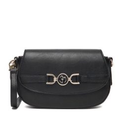 Torebka Eva Minge. Czarne listonoszki Eva Minge, bez wzorów, bez dodatków. Za 279.99 zł.