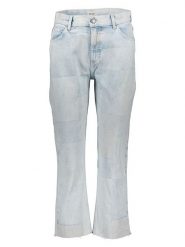 Mustang Dżinsy "Brooks" - Straight fit - w kolorze błękitnym rozmiar: W31/L32. Niebieskie jeansy Mustang, l, z aplikacjami, z podwyższonym stanem. Za 144.92 zł.