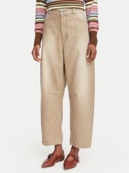 Weekend Max Mara Jeansy Arcadia 2625186061 Beżowy Boyfriend Fit. Brązowe jeansy Weekend Max Mara, bez wzorów. Za 889.99 zł.