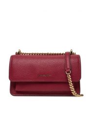 MICHAEL Michael Kors Torebka Claire 30T4GC7L3T Bordowy. Czerwone torebki klasyczne MICHAEL Michael Kors, bez wzorów, ze skóry, bez dodatków. Za 1,219.00 zł.