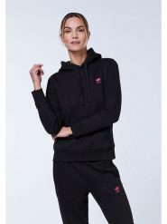Polo Sylt Bluza w kolorze czarnym rozmiar: L. Czarne bluzy Polo Sylt, l, bez wzorów, z bawełny, z kapturem. Za 94.95 zł.