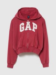 GAP Bluza w kolorze czerwonym rozmiar: XXL. Czerwone bluzy GAP, xxl, bez wzorów, bez kaptura. Za 166.49 zł.