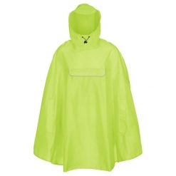 Poncho VAUDE Valdipino. Żółte kurtki sportowe Vaude, bez wzorów, bez kaptura, rowerowe. Za 319.00 zł.