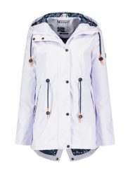 Geographical Norway Parka "Briato" w kolorze białym rozmiar: M. Białe parki Geographical Norway, m, bez kaptura. Za 180.49 zł.