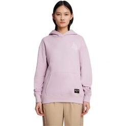 Bluza z kapturem Puma X Sophia Chang Graphic Hoodie, Kobiety. Czerwone bluzy Puma, l, bez wzorów, z bawełny, z kapturem. Za 490.00 zł.