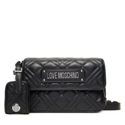 Torebka LOVE MOSCHINO. Czarne listonoszki Love Moschino, bez wzorów, bez dodatków. Za 889.99 zł.