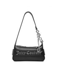 Juicy Couture Torebka CEO-BEJXT8837WVP Czarny. Czarne torebki klasyczne Juicy Couture, bez wzorów, z materiału, bez dodatków. Za 269.99 zł.