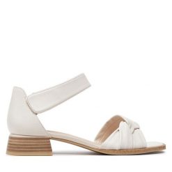 Sandały Caprice. Sandały Caprice, bez wzorów, bez obcasa, na płaskiej podeszwie, bez zapięcia. Za 229.99 zł.