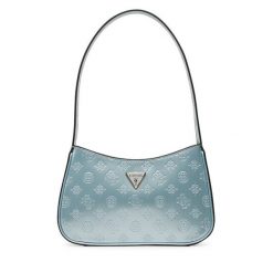 Torebka Guess. Niebieskie torebki klasyczne Guess, z aplikacjami, bez dodatków. Za 269.99 zł.