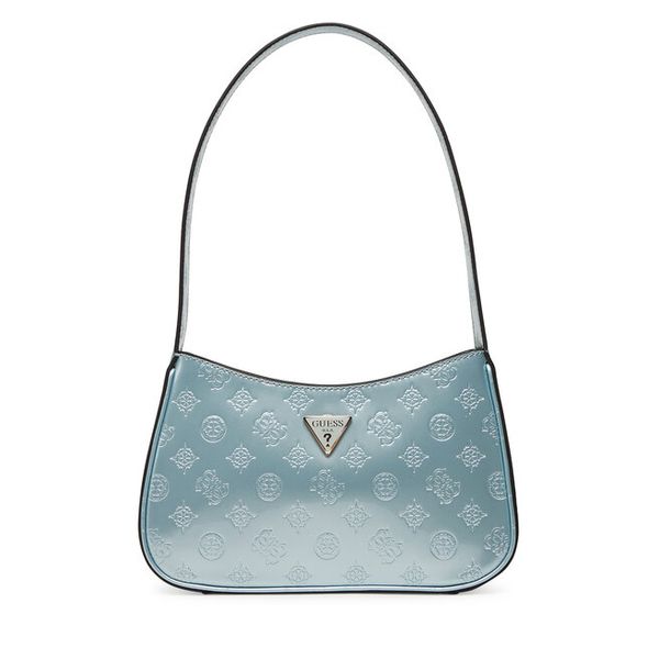 Torebka Guess. Niebieskie torebki klasyczne Guess, z aplikacjami, bez dodatków. Za 269.99 zł.