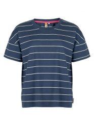 Roadsign Koszulka w kolorze granatowym rozmiar: L. Niebieskie bluzki Roadsign, l, bez wzorów, z bawełny, bez kołnierzyka, bez ramiączek. Za 39.99 zł.