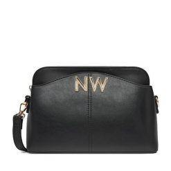 Torebka Nine West. Czarne torebki klasyczne Nine West, bez wzorów, bez dodatków. Za 199.99 zł.