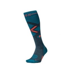 Skarpety narciarskie Stox. Niebieskie skarpety STOX, bez wzorów, z materiału. Za 356.99 zł.