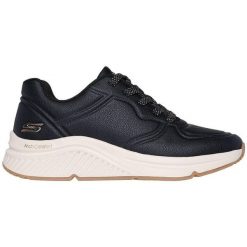 Buty sportowe damskie Skechers Bobs Arch Comfort B. Czarne obuwie sportowe Skechers, z materiału, bez zapięcia, trekkingowe, Skechers Sport. Za 323.00 zł.