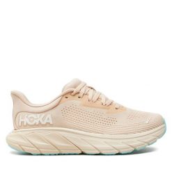 Buty do biegania Hoka. Brązowe obuwie sportowe HOKA, bez zapięcia, do biegania. Za 499.99 zł.