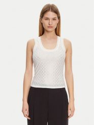 Marciano Guess Top 5RGP21 6311A Écru Regular Fit. Topy Marciano Guess, xs, z aplikacjami, z syntetyku, bez kołnierzyka, bez ramiączek. Za 219.99 zł.